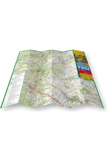 Jura Krakowsko-Cz�stochowska 2 cz. Po�udniowa mapa turystyczna 1:52 000 laminat 2024