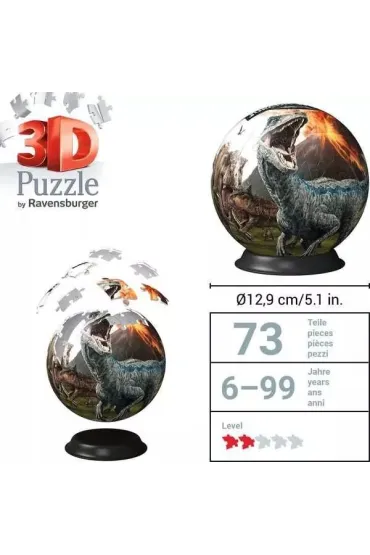 Puzzle kuliste 72 el. 3D Jurassic World 2 Ravensburger