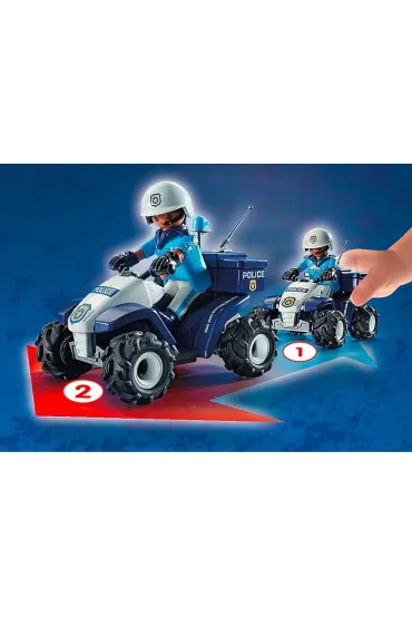 Playmobil City Action Policyjny Speed Quad 71092