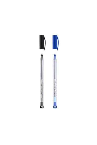 Pelikan D�ugopis Hang Stick niebieski i czarny blister 2 szt.