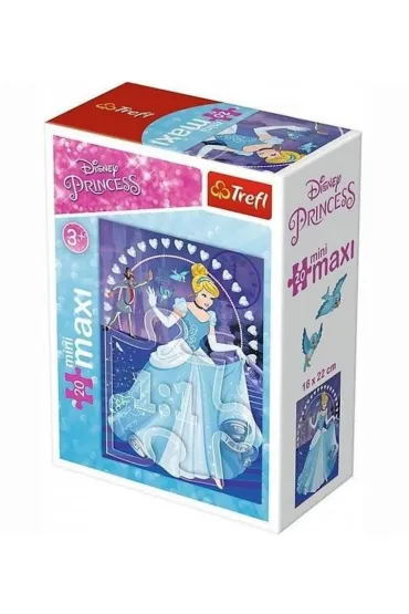 Puzzle 20 el. miniMAXI W �wiecie Ksi�niczek 2 Trefl
