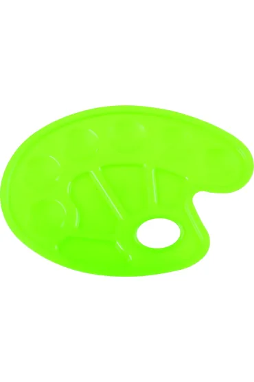 Happy Color Paletka do mieszania kolor�w, 10 przegr�dek, zielona
