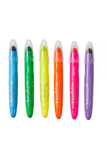 Kredki �elowe KEYROAD Neon 6 kolor�w
