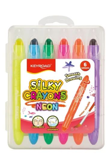 Kredki �elowe KEYROAD Neon 6 kolor�w