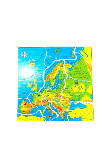 Geo puzzle - Europa Abino