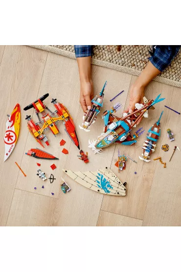 LEGO NINJAGO Morska bitwa katamaran�w 71748