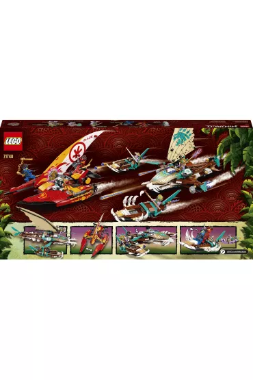 LEGO NINJAGO Morska bitwa katamaran�w 71748