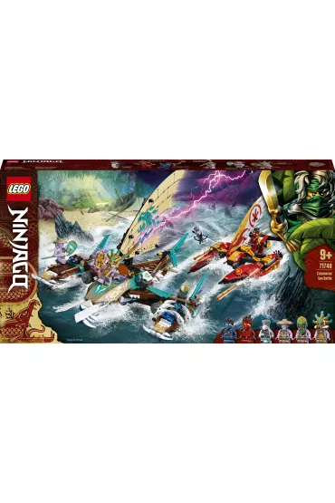 LEGO NINJAGO Morska bitwa katamaran�w 71748