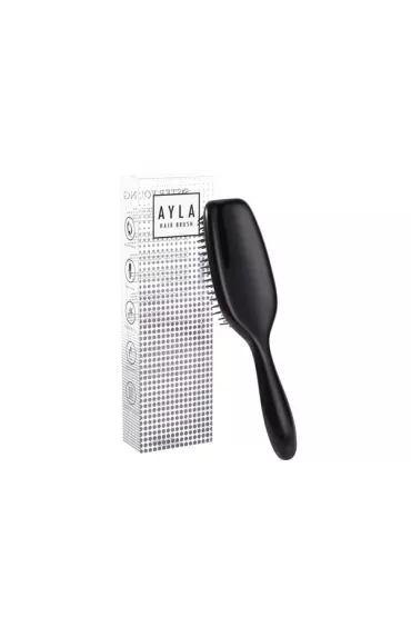 Sister Young Ayla Hair Brush szczotka do w�os�w z elastycznym nylonowym w�osiem Black