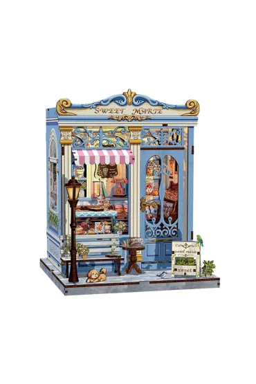 Puzzle Miniaturowy domek Book Nook S�odka czekolada Habarri
