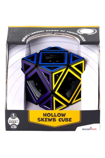 Hollow Skewb Cube. �amig��wka Recent Toys G3 - Oskar Van  Deventer