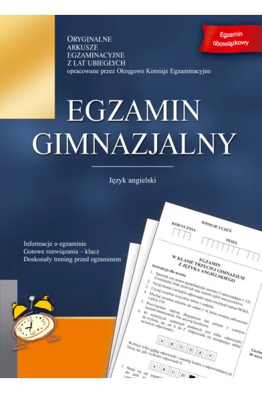 Egzamin gimnazjalny - j�zyk angielski - oryginalne arkusze z lat ubieg�ych - Okr�gowa Komisja Egzaminacyjna