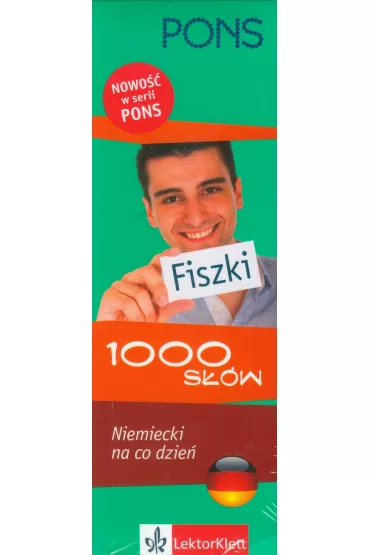 PONS. Fiszki 1000 S��w. Niemiecki na co dzie�