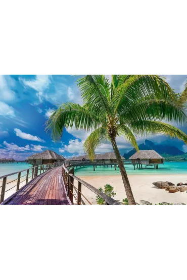 Puzzle 1000 el. Paradise Beach, Bora-Bora Trefl