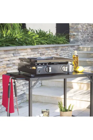 Neka Grill gazowy turystyczny 2-palnikowy