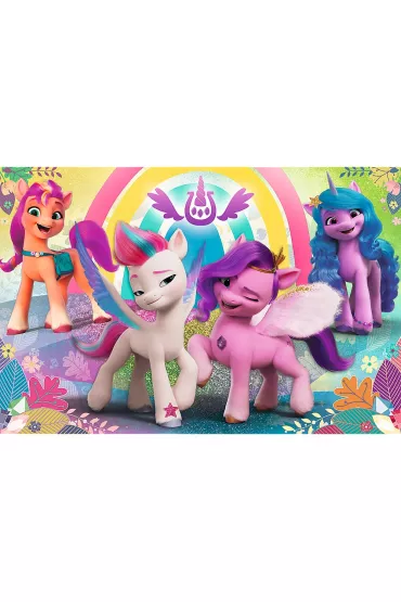 Puzzle 60 el. W �wiecie przyja�ni My Little Pony Trefl