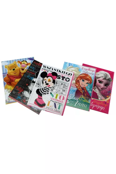 Verte Karnet XL Disney