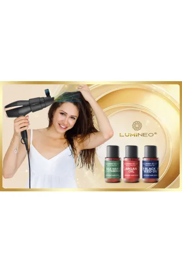 Suszarka Silken Flow z zestawem serum LUMINEO