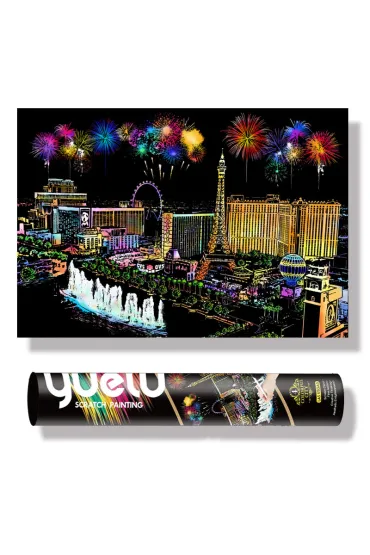 Twoje Hobby Las Vegas Plus. Magiczna zdrapka - wydrapywanka 75.0 x 52.0 cm