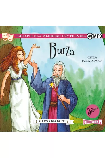 Audiobook Burza. Klasyka dla dzieci. William Szekspir. Tom 6 CD - William Shakespeare