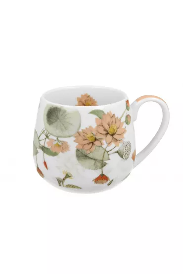 Duo Sp. z o.o. Porcelanowy kubek baryka Autumn flowers 430 ml