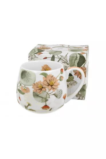 Duo Sp. z o.o. Porcelanowy kubek baryka Autumn flowers 430 ml