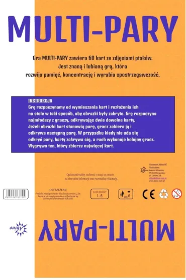 Multi-pary Ptaki Abino