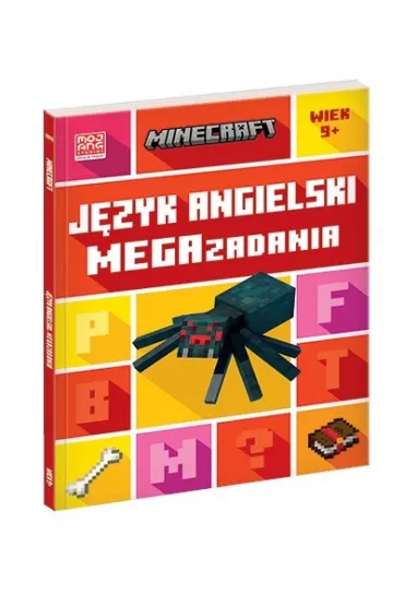 Minecraft. Jzyk angielski. Megazadania 9+ - Dan  Whitehead, Jon  Goulding