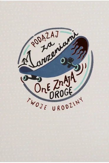 Karnet okazjonalny B6 z kopert� Urodziny PAN DRAGON HM 200-3019