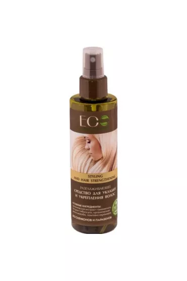 Ecolab Styling And Hair Strengthening wyg�adzaj�cy spray do uk�adania i prostowania w�os�w 200 ml