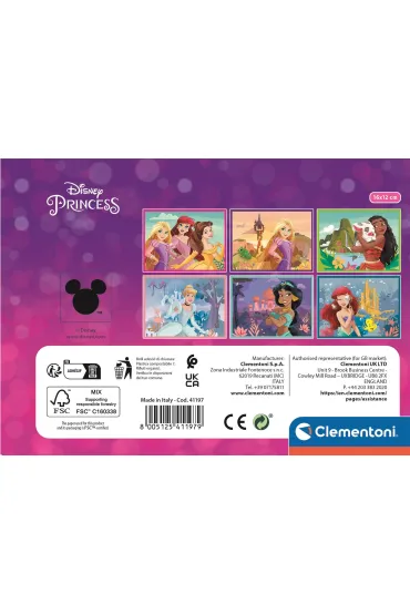Puzzle Klocki obrotowe 12 el. Princes Clementoni