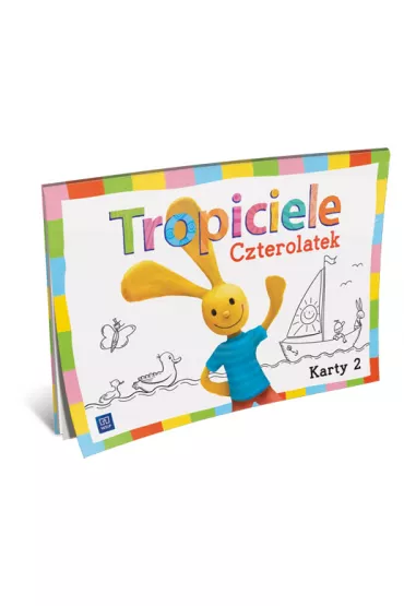 Tropiciele. Czterolatek. Karty 2 - Beata Gawro�ska, Emilia Raczek