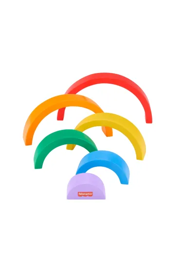 Fisher-Price. Drewniana t�cza do uk�adania Mattel