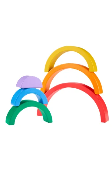 Fisher-Price. Drewniana t�cza do uk�adania Mattel