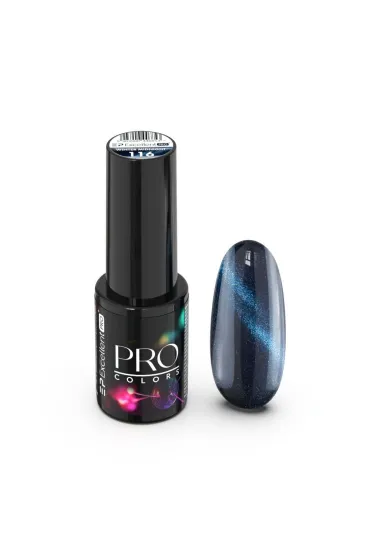 Excellent Pro Pro Colors Hema Free Cat Eye lakier hybrydowy 116 Winter Midnight 7 g