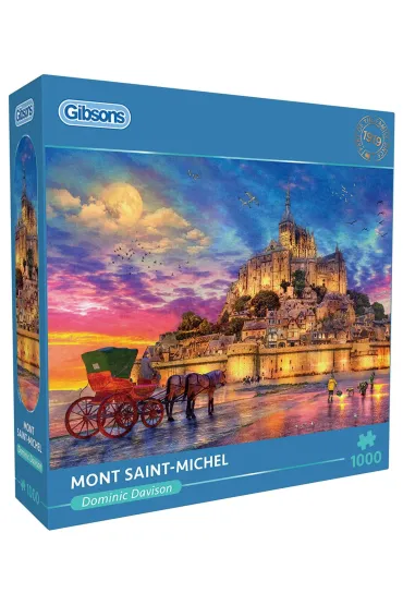 Puzzle 1000 Mont Saint-Michel Francja 113725 Gibsons
