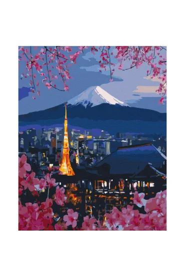 Brushme Malowanie po numerach - Podr� po Japonii 40x50cm