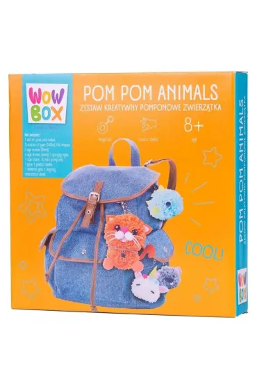 Zestaw kreatywny Pompony zwierzaczki Tm Toys