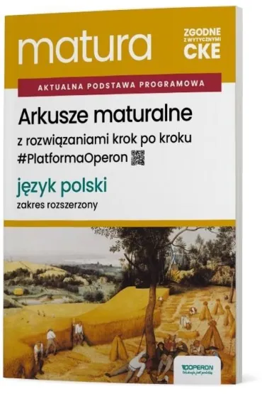 Matura 2027. J�zyk polski. Arkusze. Zakres rozszerzony - Aleksandra Marzec