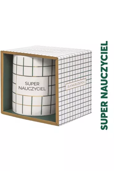 Be-Happy Gifts Kubek Super Nauczyciel