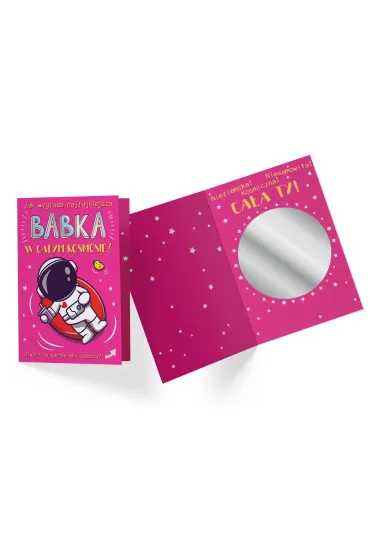 Kukartka Karnet B6 DK-852 Najfajniejsza babka. Lusterko