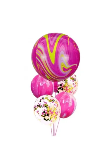 GoParty Balon foliowy R�owy
