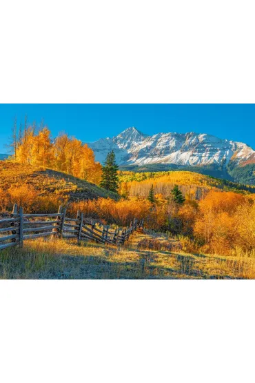 Puzzle 1000 element�w. Widok na szczyt Wilsona jesieni� USA Castorland