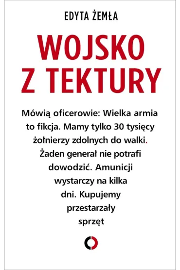 Wojsko z tektury - Edyta �em�a
