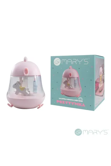 Marys Pozytywka lampka nocna LED r�owa