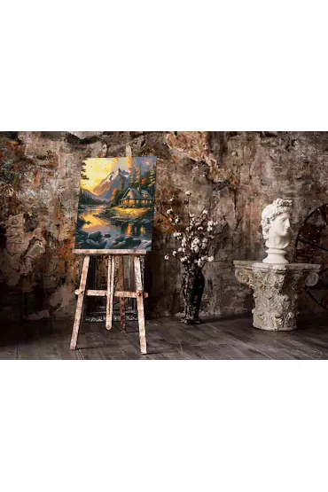 Twoje Hobby Malowanie po numerach - Z�oty zach�d s�o�ca 40x50cm