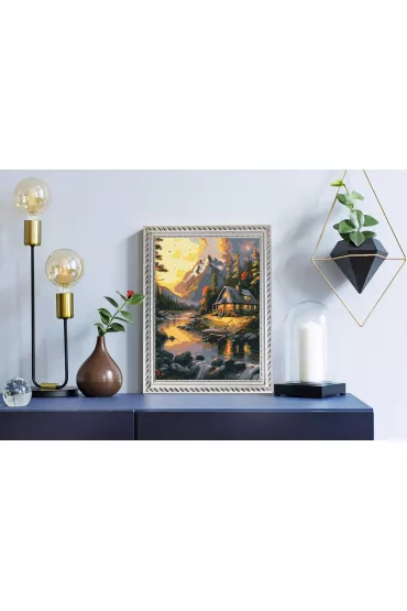 Twoje Hobby Malowanie po numerach - Z�oty zach�d s�o�ca 40x50cm