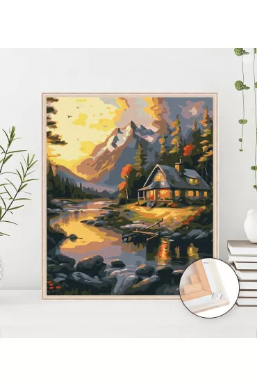 Twoje Hobby Malowanie po numerach - Z�oty zach�d s�o�ca 40x50cm
