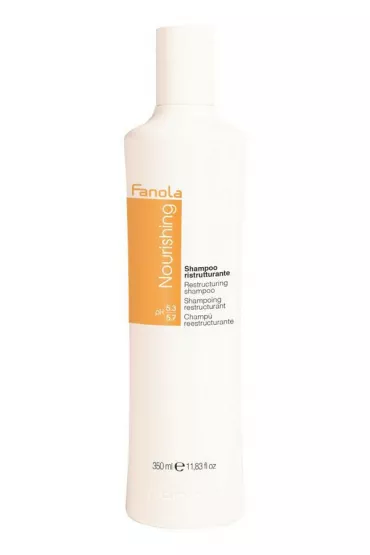 Fanola Nourishing Restructuring Shampoo szampon do w�os�w suchych i �amliwych 350 ml