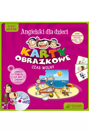 Angielski dla dzieci. Czas wolny. Karty obrazkowe